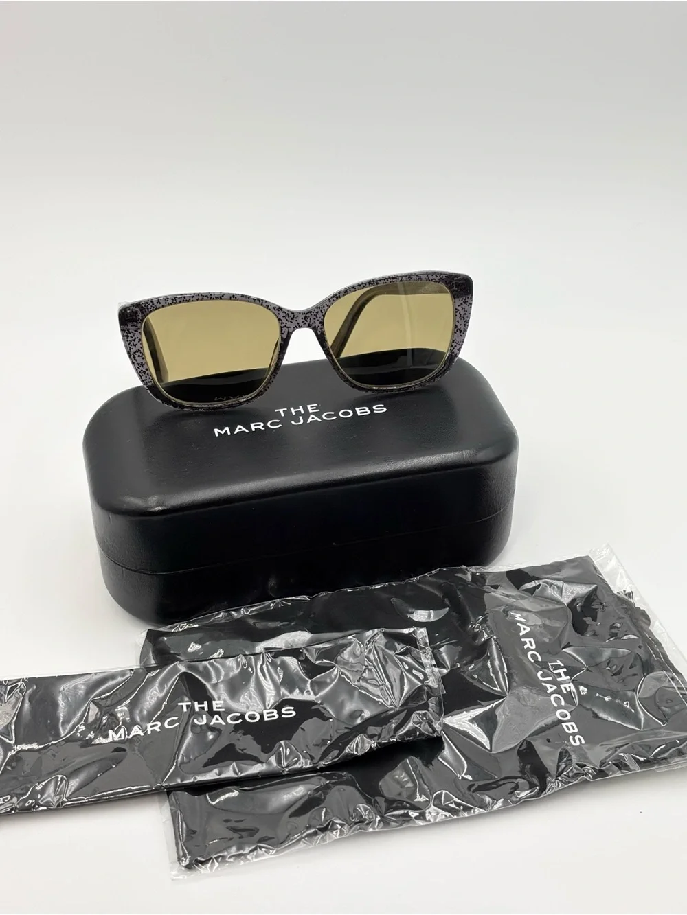 Marc Jacobs Eyeglasses Womens Gray Marble‎ MARC 428 Y6U 140